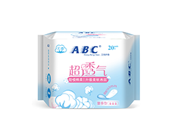 ABC劲吸棉柔卫生护垫20片