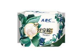 ABC丝享棉棉柔表层卫生护垫20片